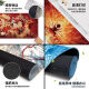 Songya Mouse Pad Nezha Super großer Computertastaturpad zweidimensionaler Maus-Pad E-Sport Computer Desk Pad Lock Edge Anti-Slip-Desktop 13886 Mein Leben ist nicht der Lord 1000x500x4mm