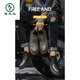 Woodpecker casual leather shoes British business formal wear men's shoes 2025 spring and autumn new trendy versatile retro socks genuine leather casual shoes black (9921) 39
