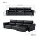 KUKA store's same model self-made sofa bed cowhide functional electric sofa 6319 coffee three-seat three-electric 2.8m