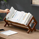 Old bamboo craftsman desktop small bookshelf simple table storage rack simple book cabinet student storage storage bookend brown 52 long