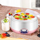 Machine de yogourt Shiyu pour ménage entièrement automatique multi-fonctions mini-fonctions mini-borosilicate Verre Ball Vain de riz fermenté à l'eau tiède spéciale pour l'eau tiède (304 VLACLE D'ACIER) + pompe à eau + couvercle)