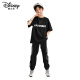 Disney (Disney) Boys Summer Suit 2025 Summer de manga corta para niños de manga corta para niños de moda de tamaño a la moda de la altura corta de la altura corta de la altura de la altura de la altura media de los niños.