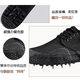 搏峰 BOVFN 3527品牌低帮作训鞋解放鞋保安耐磨防滑工地建筑劳动胶鞋防臭劳保男鞋 耐磨防滑透气防臭低帮鞋 36 标准鞋码 正码正拍