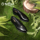 Goldlion men's shoes, formal shoes, men's fashionable business leather shoes, comfortable and wear-resistant derby shoes G502740432AAA black 40