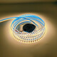 淦新12V灯带led24V2835电镀板120灯5宽MM80显背胶自粘线性铝槽软灯条 24V2835-120灯5MM铜支架35/3519 120珠
