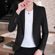 Playboy (PLAYBOY) men's small suit Korean style slim solid color top youth handsome casual single suit suit trendy spring and autumn jacket sky blue (model) regular 2XL (138-150Jin Jin equals 0.5 kg)