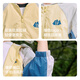 Balabala Jackets para niños para niños y niñas 2025 Nueva ropa de primavera Bloque de color superior versátil al aire libre 208125105212