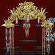 DL 1998 Pangdonglai Qualität Pangdonglai Qualität XiUhe Kopfschmuck Phoenix Crown Ming Made Braut Hanfu Hochzeit Haare Kröner neuer chinesischer Stil Ming MADE PHOENIX CROWN SET X-D10