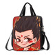 Zhizhou Nezha Devil Child que viene al mundo Q Versión Q Tutor de tutas de loto Tutoring Bag Tutoring Tutoring Bag Cosas de archivo Clasificación de archivos Bolsa impermeable y resistente a la suciedad Bolsa de Tutoring Waterproof y Tutoring Tutoring de Tutoring de Tutoring de Tutoring.