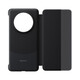 Huawei Original Mate60Pro Mobiltelefon Hülle Lederfall Mate60 Pro+Intelligent Window Flip Protection Case Vollbedeckung Anti-Fall Huawei Mate Huawei Mate60 Pro 丨 60 Pro+Fenster Lederhülle Schwarz