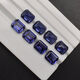 Tanzanite sapphire loose stone cut rectangular ring face men and women ring style stone loose diamond diy matching stone 4X6mm rectangular