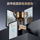 Yingdian Kirin Classe A Porte anti-vol Porte d'entrée de maison Porte de porte intelligente Porte d'entrée Mère Porte de Villa à l'épreuve des explosions Anti-Plating Porte 2050 * 1050/2150 * 960 [Flearement] Veine Palm 3D Face Smart Lock