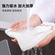 COODORA wood fiber dishwashing cloth non-stick kitchen rag, table towel absorbent 12 layers thickened cleaning scouring pad 5 pieces