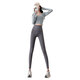 Aimengniao Yoga Suit Women's 2025 New Sports Exercise Pilates Sports Long Sleeve Top Gym Body Pants Two-piece Set Fog Gray + Sea Rock Gray L