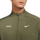 Nike (Nike) T-shirt long à manches masculines 2025 Été Nouveaux sports Running Training Casual Stand-Up Collar Pullover HV8212-677 HV8212-222 Green / Année Nouveau modèle M M