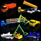 Tomica Alloy Car Model Childy Toy Car Model TELEGING TEILY TRAVE LKW TRANDS LKW CRANE 025 HITACHI LADEN BAVATOR ENGINEERING Fahrzeug 15826