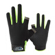 Fishing two-and-a-half-finger style sun protection anti-slip outdoor thin gloves breathable touch screen sports cycling gloves black two-finger style one size fits all 1 pair