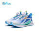 361 Wind 6.0 Chaussures de course pour enfants 25 Summer Boys and Girls Flexible Breathable Professional Sports Chaussures bleu 34