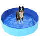 Ferret Fragrance Pet Foldable Bathtub Extra Large Bathtub Medicinal Bath Bath Supplies Dog Swimming Pool SPA Artifact Blue Thickened Diameter 60*Height 20 Drainage Opening Random Position 30Jin Jin is equal to 0.5kg