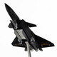 
Not stopped J-20 fighter model alloy simulation military model Zhuhai Air Show retirement souvenir 1:60 black WZHL-15937
