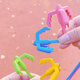 Xiyue Eggs Party Hook Claw Spring Grip Hook Props Primary School Student Internet Celebrity Toy Creative Flying Outdoor Parent-Child Game Blue [High Quality Version Not Easy to Break] 1 Pack [Original Version]