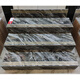 JPHZNB gold-plated cascade stepping bricks, original groove marble integrated cascade Foshan ceramic tiles, Keluojin TJ12808K