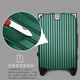 Ferdisha Suitcase Case Boîte de grande capacité Boîte de mot de passe en alliage en aluminium All-Alumim Small Boarding Boîte Suise Gris foncé [Modèle en alliage en aluminium renforcé d'ongle en acier] 20 pouces [COIE-OUT SANS SEXTRACTION]