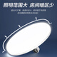 Jinggong LED three-proof flying saucer lamp E27 large screw mouth energy-saving high-brightness light source high-power property factory commercial lighting 18W white light