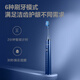 FLYCO electric toothbrush for adults, fully automatic intelligent sonic soft-bristle gum protection, deep cleaning, couple birthday and New Year gift for boyfriend and girlfriend FT7205 sapphire blue