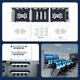 Huasheng Times command center console dual-link multi-link monitoring console dispatching console HS-D1 triple