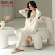 Yu Zhaolin Pajamas pour les femmes au printemps et à l'automne du style chinois à manches longues et chinois à manches longues pour femmes à l'extérieur avec un ensemble de vêtements domestiques élégants (qualité du marché, expédiée le même jour) 838 m recommandés 85-110jin [Jin équivaut à 0,5 kg]