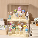 OLA XIANG blind box display rack storage transparent dust-proof figure toy building block display cabinet Bubble Mart labubu display box