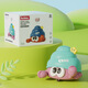 Mppmck ladybug schwimmender Ball Baby Konzentrationstraining Kinder frühe Bildung Jungen und Mädchen 0-1 Jahre alte Babyspielzeug Rosa und Blau Einsiedler Crab Ball Blowing Machine 2 Bälle können aufgeladen werden