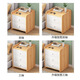 Oumao Bedside Table Light Luxury Simple Modern Bedside Storage Rack Italian Storage Cabinet Small Ins Style Bedroom Storage Cabinet Three Drawers Warm White (Upgraded Model)