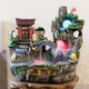 Regalos de boda para el mejor amigo Boda Rockery Fluking Fountain Bonsai Humidificador Sala de estar Adornos Decoración del hogar 4039 con atomizador con 9713 Bird Fisherman