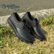 Zapatos de hombres Goldlion Wear Formal, cómodo, suave y resistente, zapatos de cuero casuales 50873076101a Black Size 41
