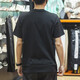 阿迪达斯（adidas）NEO 短袖男装女装夏季新款圆领透气休闲健身训练运动衫跑步T恤 HC9712/黑色 M