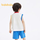Balabala Children's's Clothing Baby Short à manches à manches