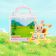 森贝儿家族（Sylvanian families）日版牛奶兔购物车 过家家女孩玩具玩偶套装 生日礼物送儿童礼物