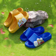 Pig Daddy Children's Slippers Boys' Summer Home Indoor Bath Non-Slip Middle-Grade Baby Ultraman Sandal Slippers Blue 38