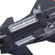 
Not stopped J-20 fighter model alloy simulation military model Zhuhai Air Show retirement souvenir 1:60 black WZHL-15937