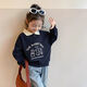 Ye Yu Girls Sweatshirt Spring and Autumn Style 2025 New Children's Clothing Fashionable Girls Autumn Style Children's Main Picture Style 130
