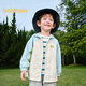 Balabala Jackets para niños para niños y niñas 2025 Nueva ropa de primavera Bloque de color superior versátil al aire libre 208125105212