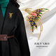 Juke high-end phoenix brooch 2025 new fashion light luxury niche corsage brooch high-end suit female temperament accessories Korean version phoenix brooch green