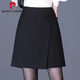 
Pier Cardan Suit Shorts Dress Women's 2025 Spring and Autumn New Korean Style E-Land High Waist Fake Two-Piece Skirt Pants Outside Wear Base Shorts Black E Zone 6196 XL 115Jin [Jin equals 0.5 kg]-125Jin [Jin equals 0.5 kg]