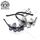 Royal sasa royal salsa elegant hand-woven copper wire flower headband niche fairy hairpin press hair