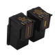 Lexun adecuado para el cartucho de tinta Canon PG845 CL846 MG3080 /2400 /3080 /IP2880 Impresora 845+846 Se puede agregar tinta de juego de color negro, cantidad de pantalla de tinta Cantidad