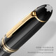 Montblanc Spot, letrero de lápiz de lápiz de lápiz de pluma de clase grande 146 Gold Tape 13660 F Pen Nib 0.5 mm 1 pieza