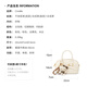Cnoles (Cnoles) Bag Women's Bag 2025 Boston Bowling Crossbody Bag High-end Chinese Valentine's Day Gift for Girlfriend Beautiful White New Style [Practical Birthday Gift for Wife]
