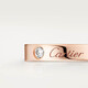 Cartier Rings Wedding Rings Narrow Wedding Rings Men's and Women's Couples Men's and Women's Same Style Holiday Gifts B4086400 18K Rose Gold (3mm) 55 (One Size for Men and Women)